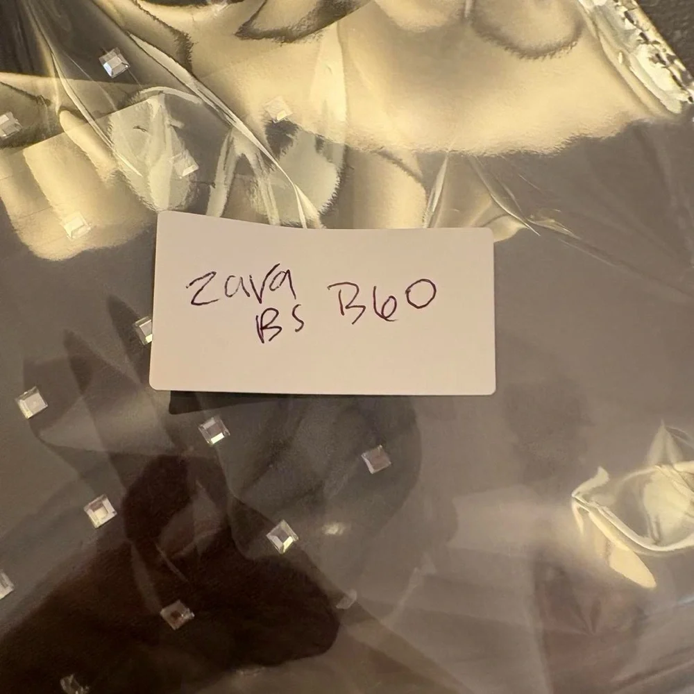 Zara gray rhinestone Bodysuit - Picture 7 of 7